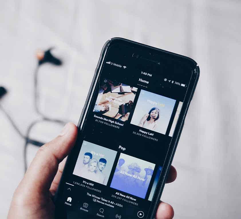Spotify testet Stories in Musik Playlisten